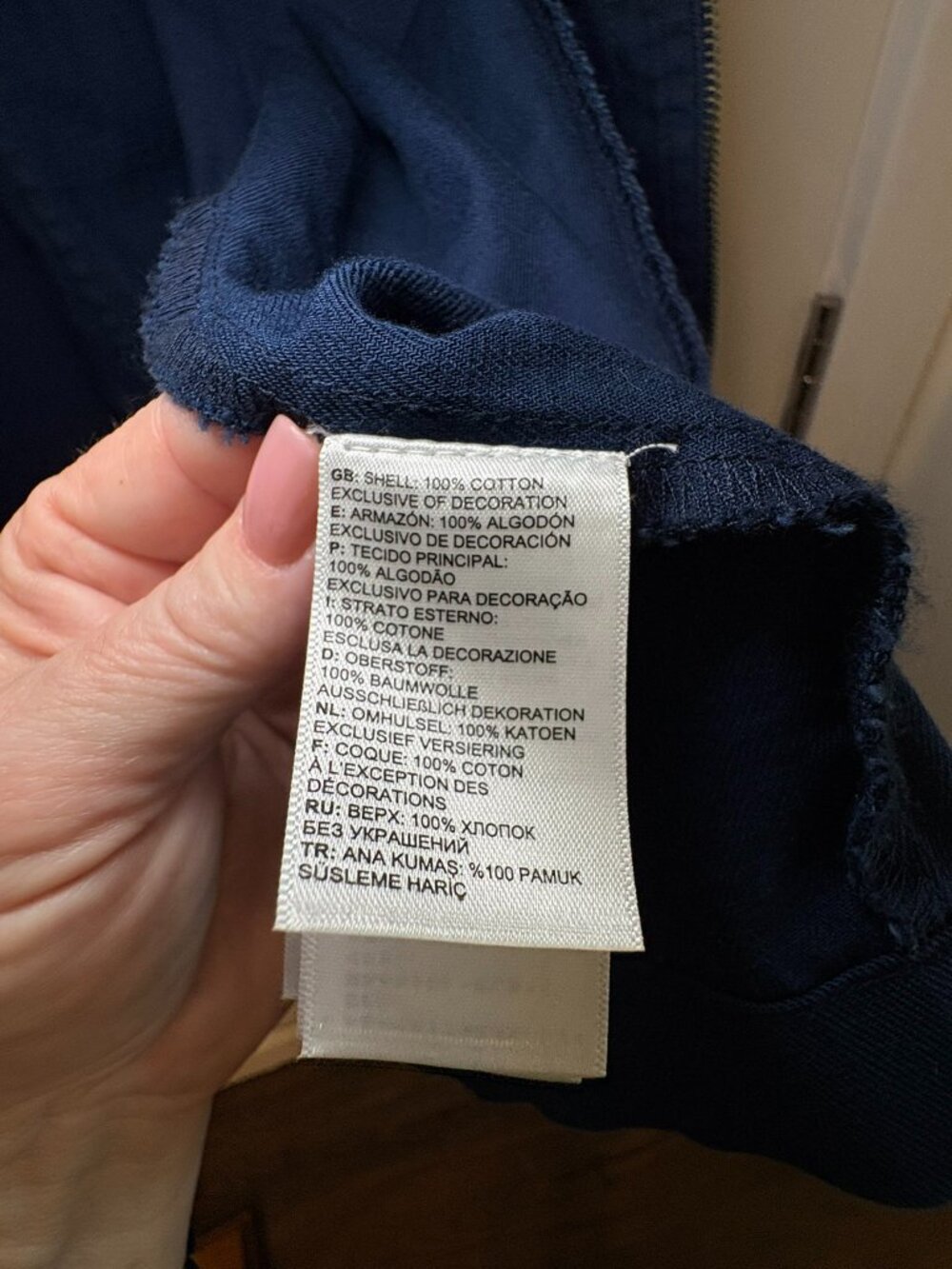 The North Face Shipler Cotton Utility Coastal New England Jacket Montague Blue L - Picture 14 of 15